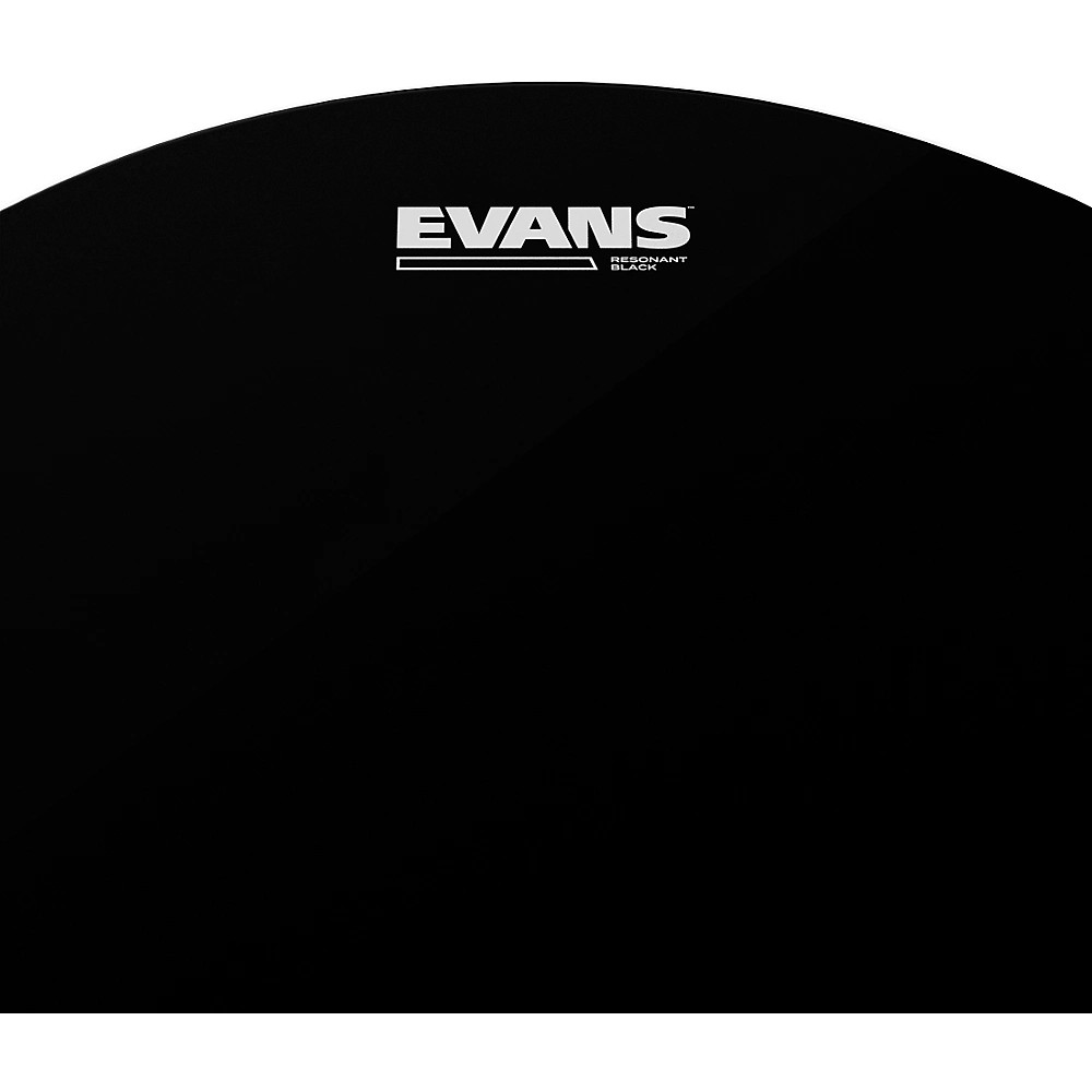 Evans Resonant Black Tom Drumhead 8 in.