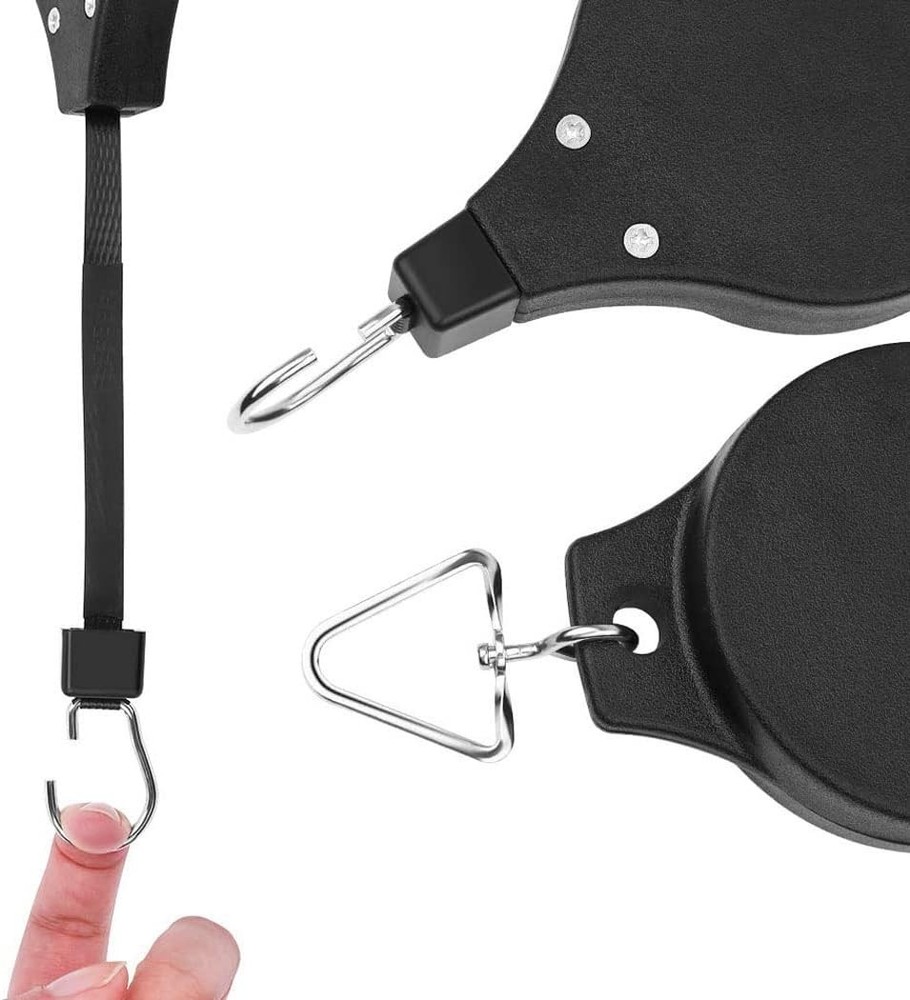 Adjustable Plant Hanger Pulley - 6-Pack Easy-Access Solution for Your Garden