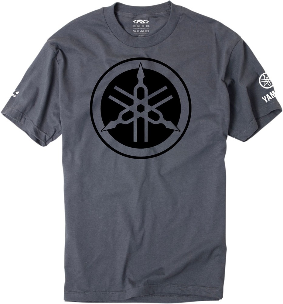 Factory Effex Yamaha Fork Tee XL Charcoal 16-88294