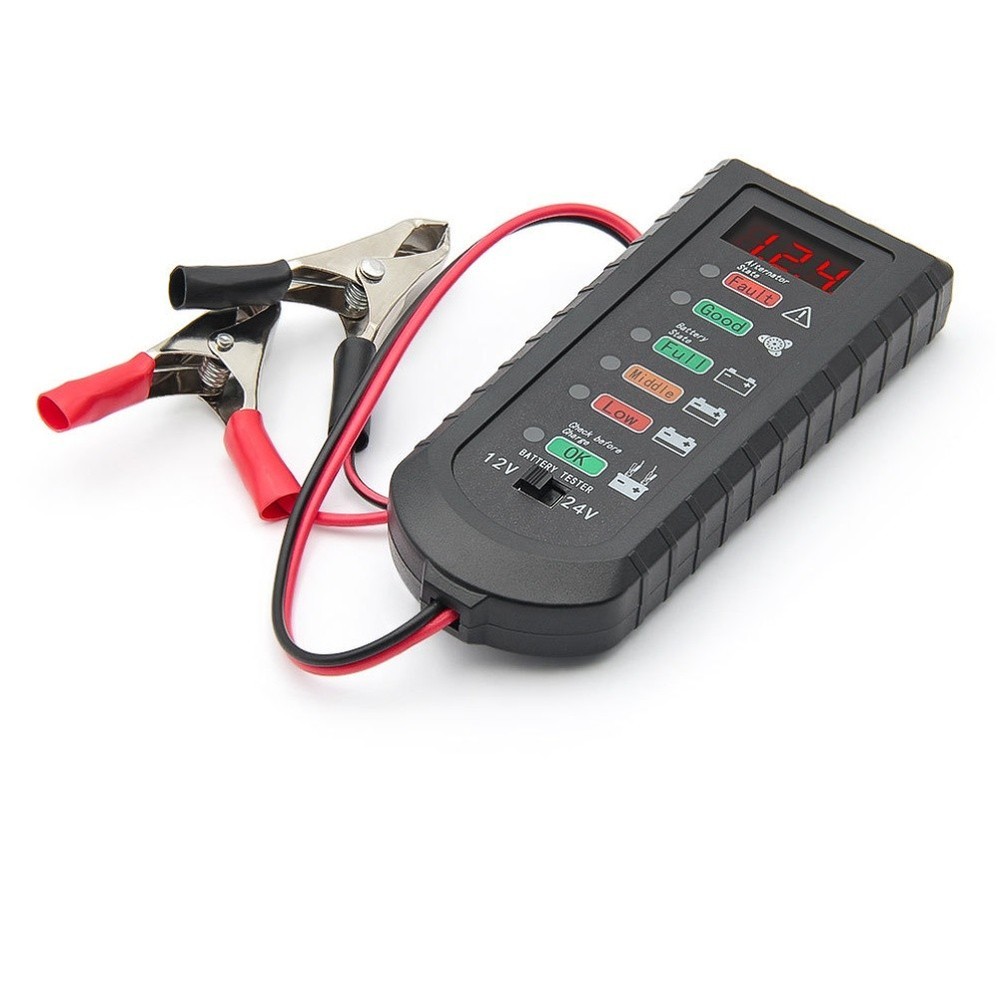 Alternator Tester Ergonomic Design Excellent Conductivity Intuitive Display