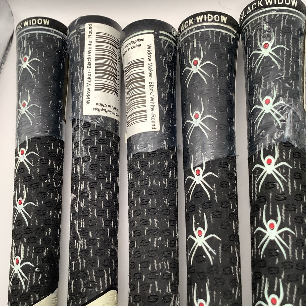 Black Widow Widow Maker Black & White Golf Grips - 11 Grips