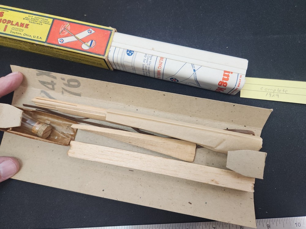 RARE!!!! Vintage Balsa model plane kits Wanner's Wanner Various kits and boxes