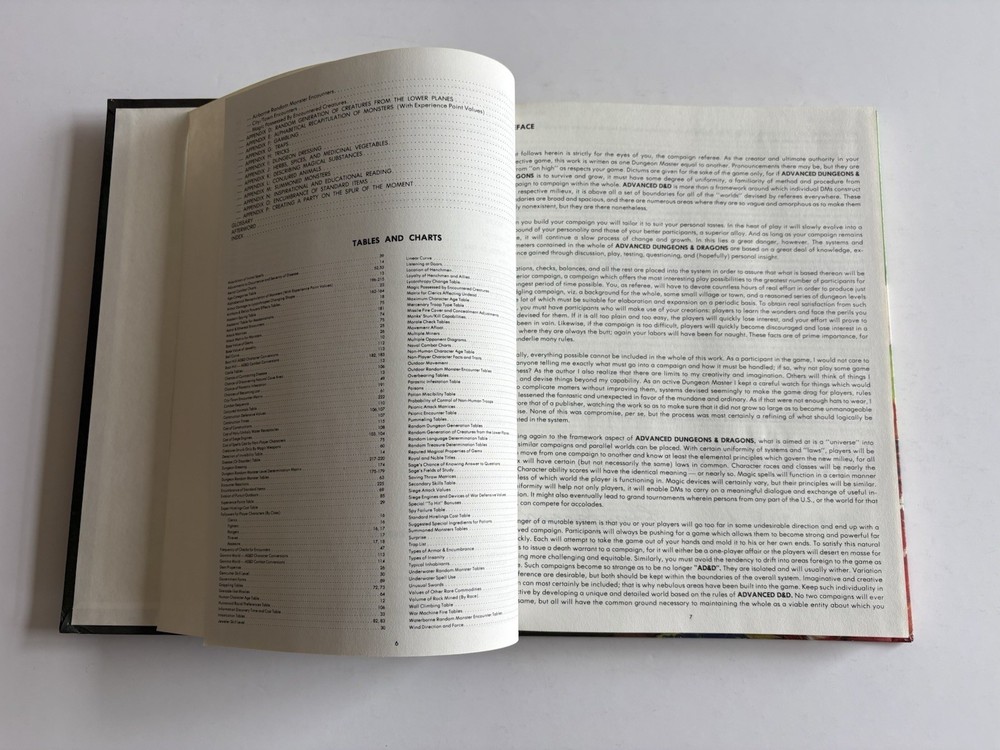 Advanced Dungeons and Dragons Dungeon Masters Guide TSR 1979