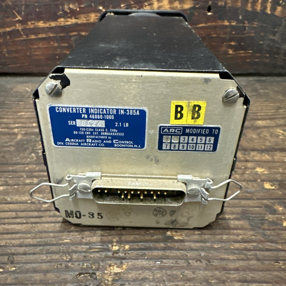 ARC IN-385A Converter Indicator PN 46865-1000