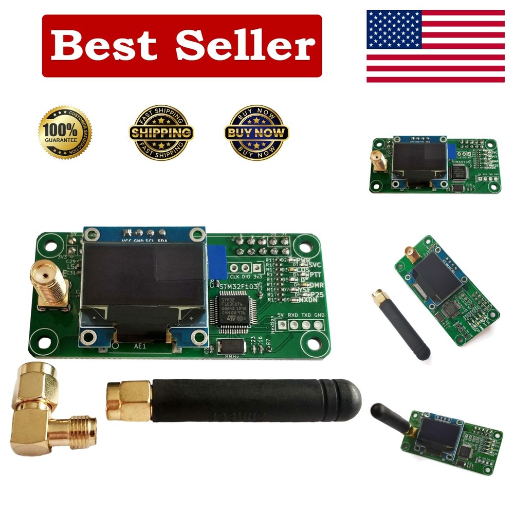 Versatile MMDVM Hotspot Board for Raspberry Pi - Bluetooth & Firmware Upgrade