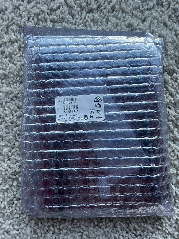 Mercury MR16IN-S3 Input Interface Module 16-Point MR Series Access Control