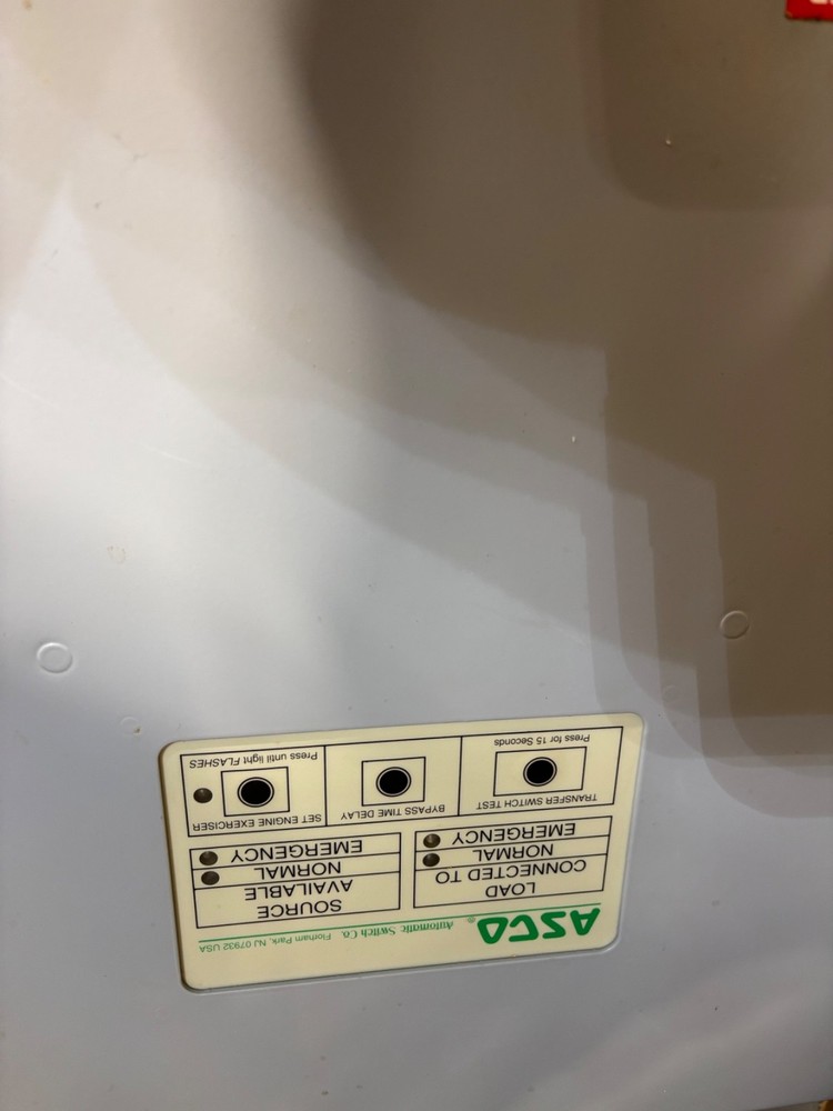 ASCO Series 300 Automatic Transfer Switch – 100A, 240V, 1-Phase