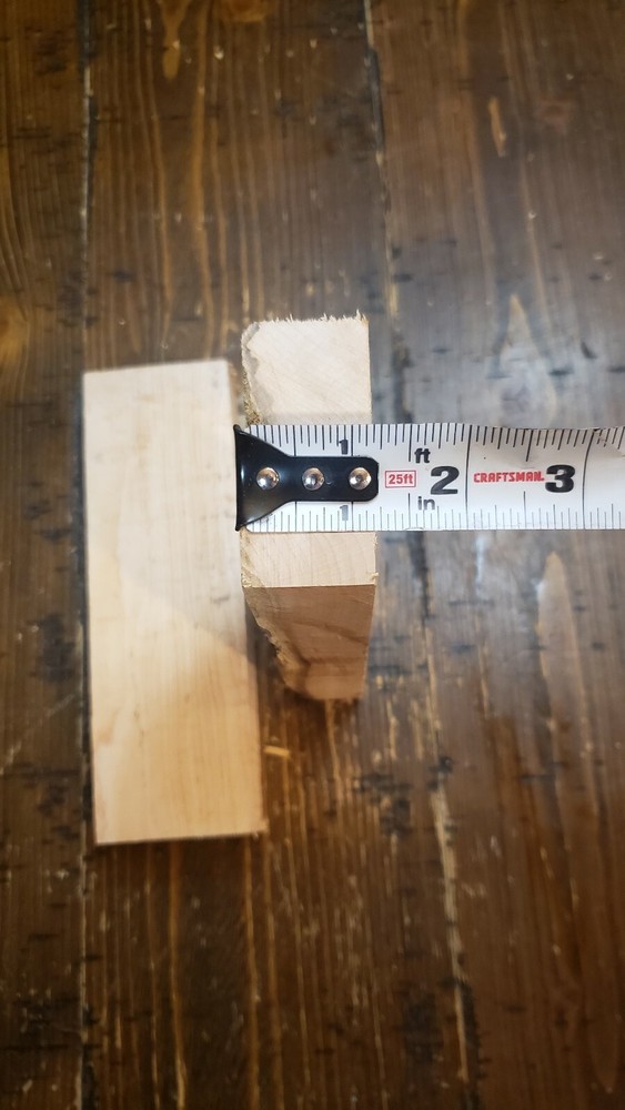 2pc CURLY MAPLE Scale Art Craft Knife Call M1273