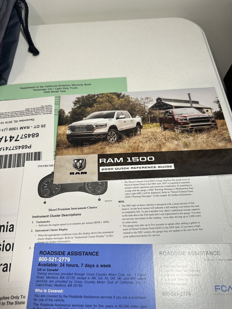 Ram 1500 2020 Owner's Manual 2020