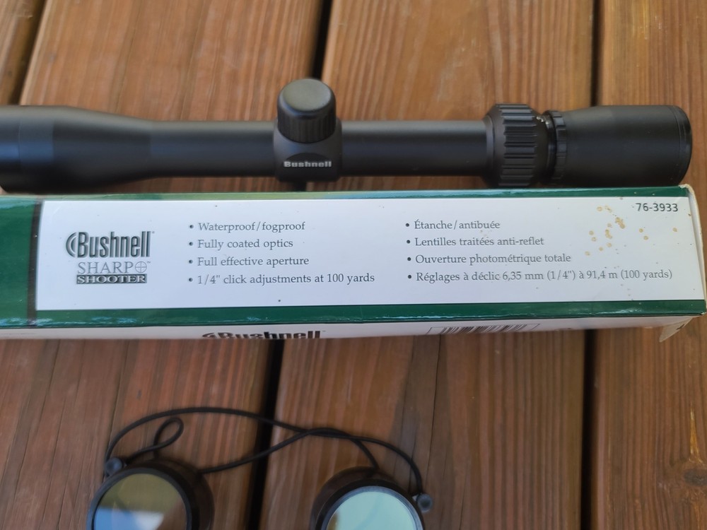 Bushnell Sharp Shooter 3-9x32mm Matte Duplex Rifle Scope 76-3933