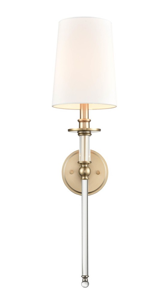 Millennium Wall Sconce in Modern Gold