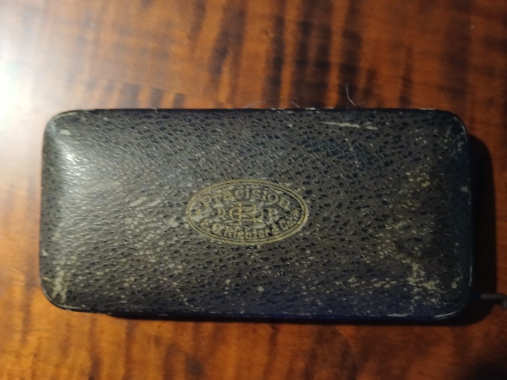 Vintage E.O.Richter Pracision Tool Set. Compass, 4 Pieces