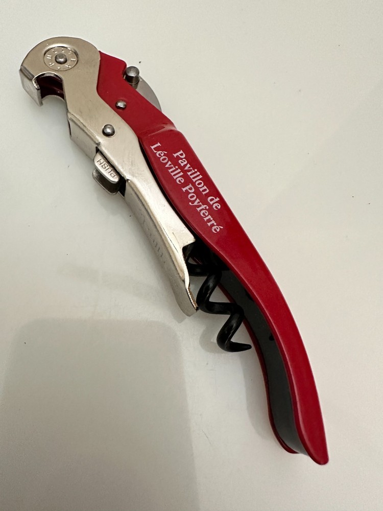 Pulltex ClickCut Chateau Léoville Poyferré Waiters Corkscrew Wine Key Opener