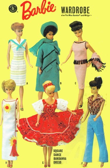 Pattern Packs For 11 1/2" Fashion Dolls Patterns #5