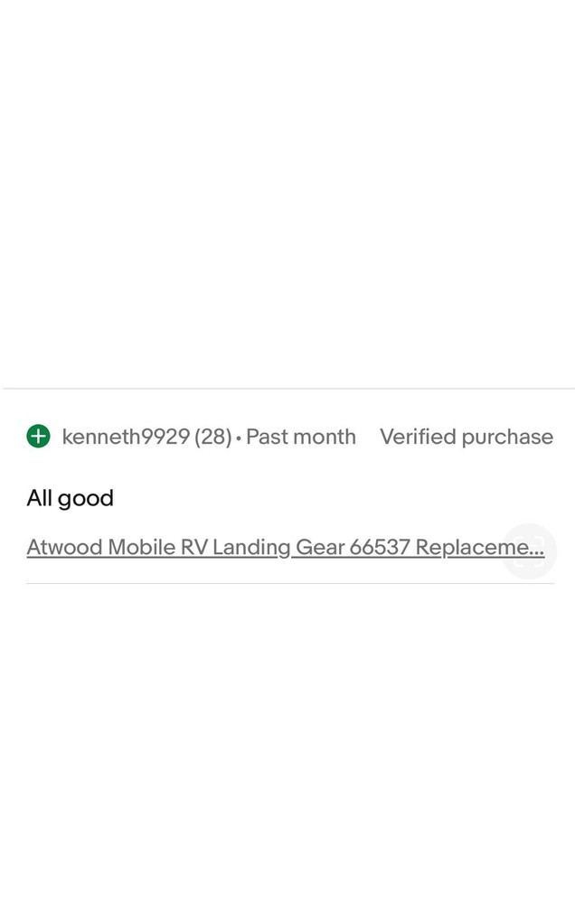 Atwood Mobile RV Landing Gear Replacement Motor MPD 71119 12V Free Same Day Ship