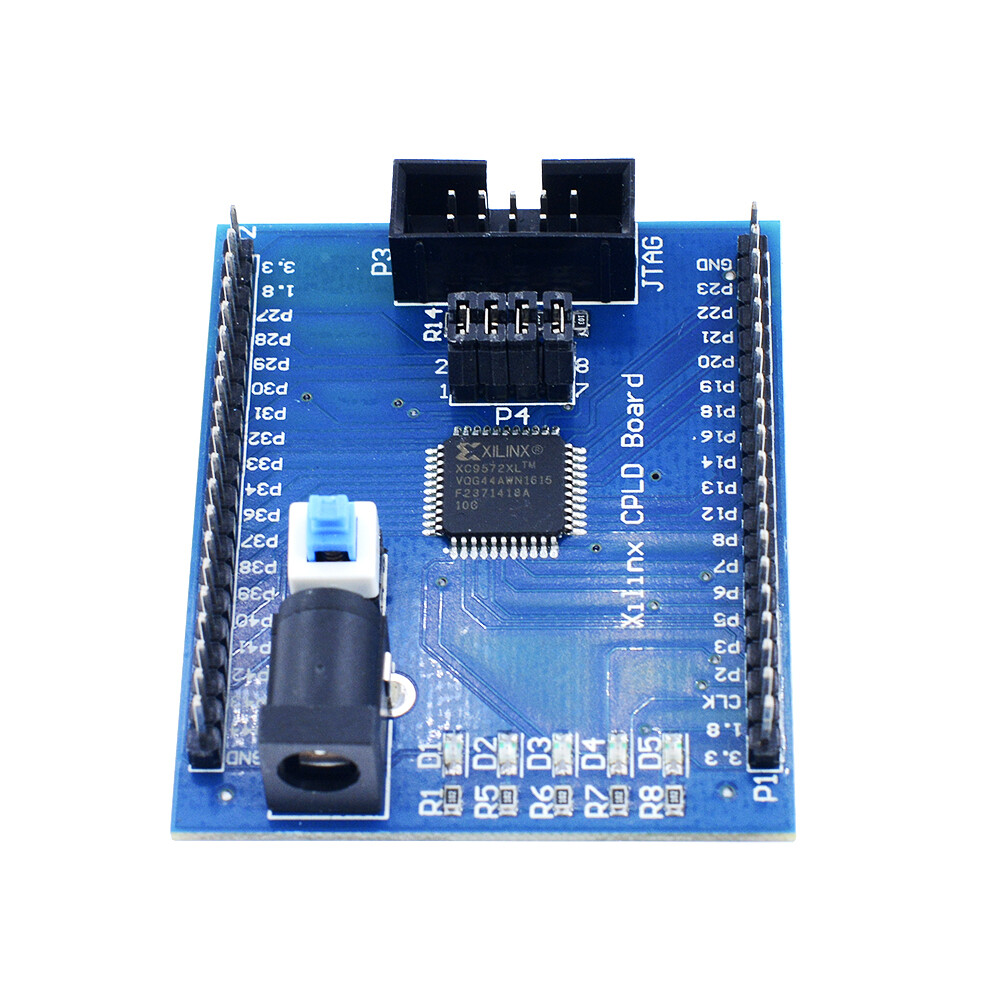 XC9572XLCPLD AMS Development Learning Test Board + 4 Programm LED