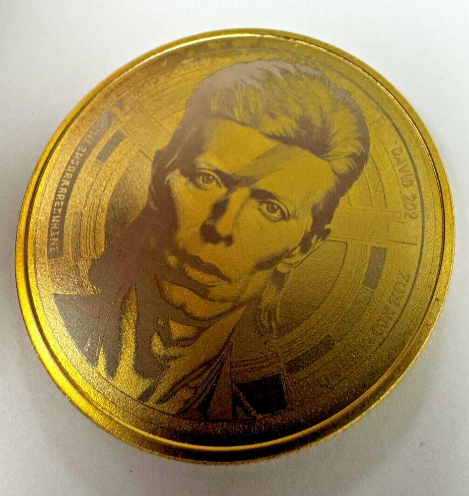 David Bowie Collectors Coin Design 2