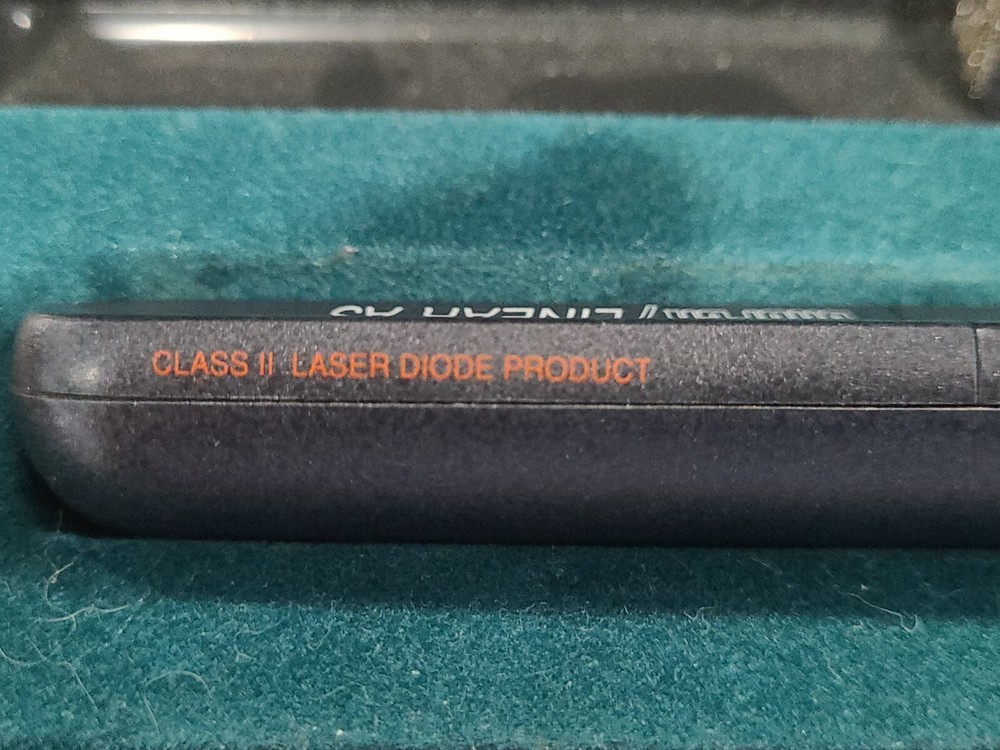 DRAPER LINEAR A3 LASER DIODE POINTER - RED - TESTED WORKS