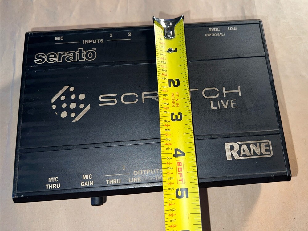 Rane Serato Scratch Live DJ Audio Interface No Power Cord Untested