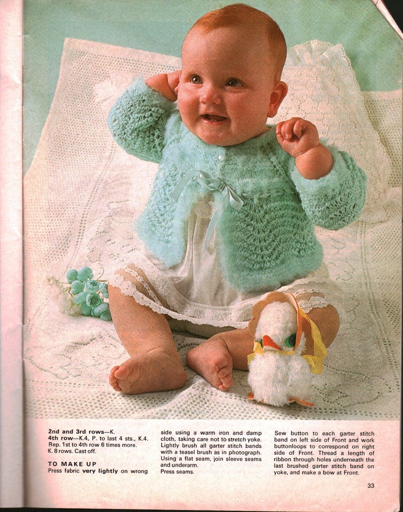 Baby Encore Knitting Pattern Designs | Patons #175