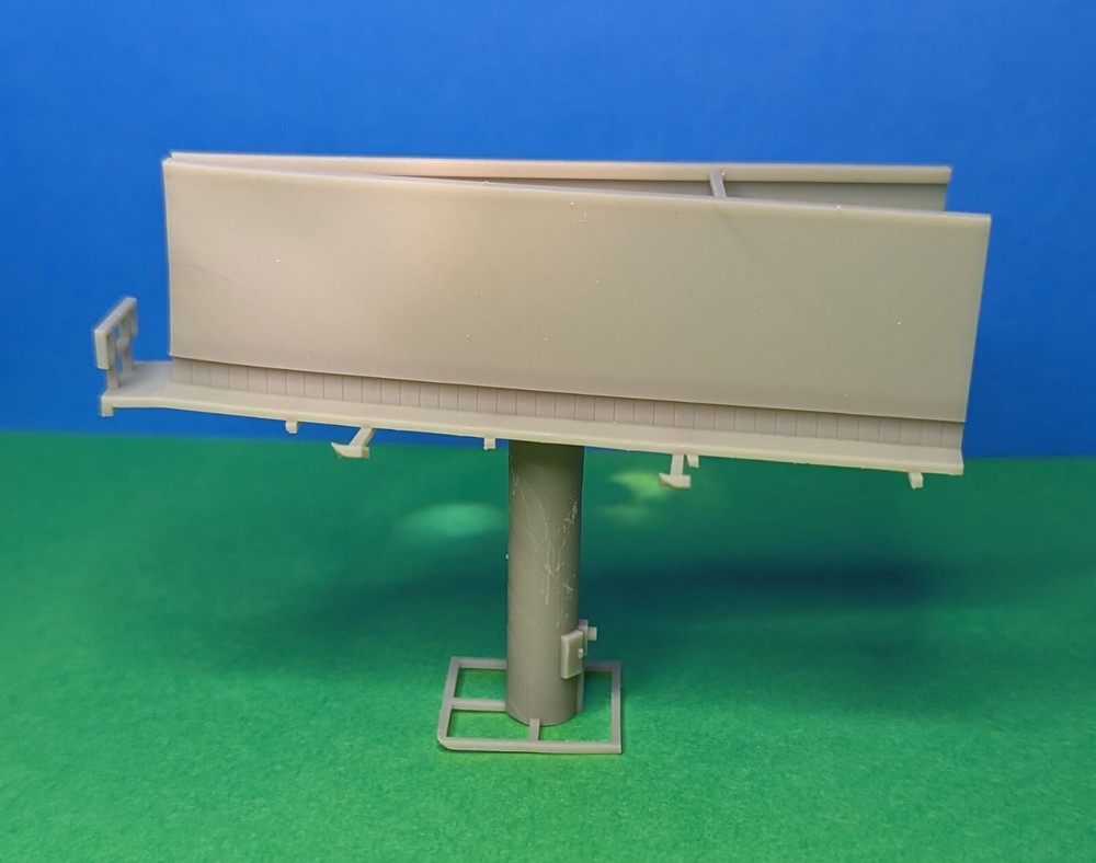 Z Scale Modern Billboard
