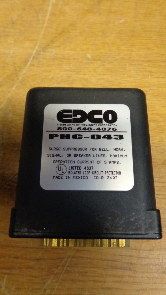 Emerson Edco  PHC-043 Surge Supressor Protective Device