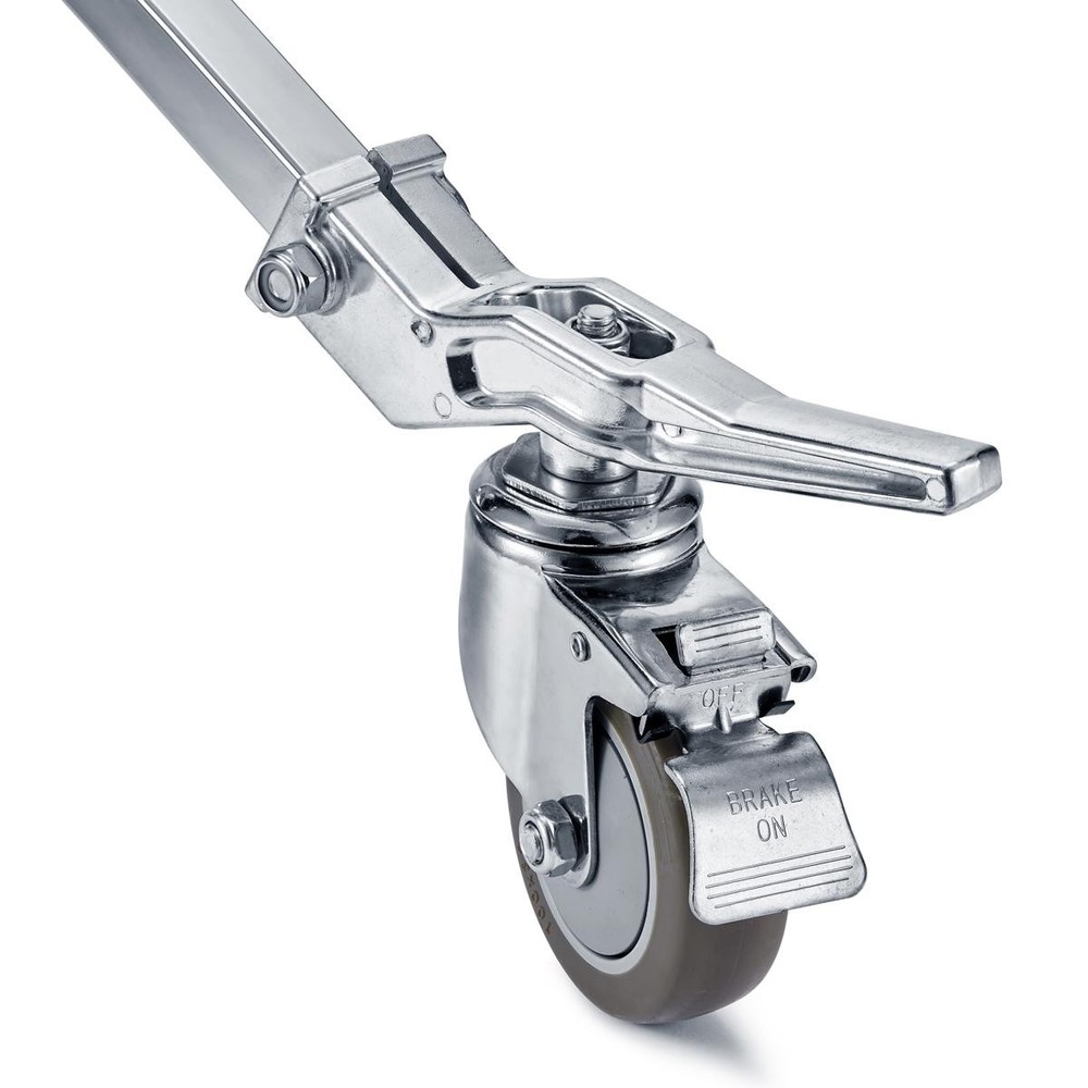 Godox 14.8' Heavy-Duty Roller Stand, Large, Silver