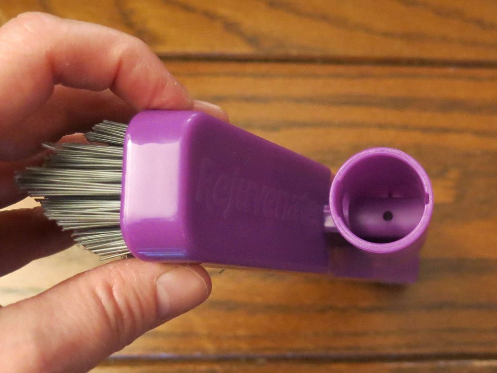 Rejuvenate Click-On Grout Brush Adapter - Click n Clean Multi Surface Spray Mop