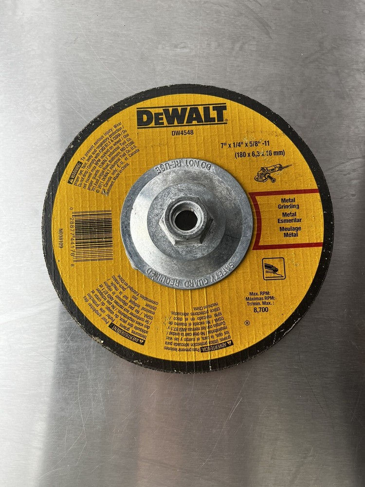 DeWalt Grinding Wheel Metal
