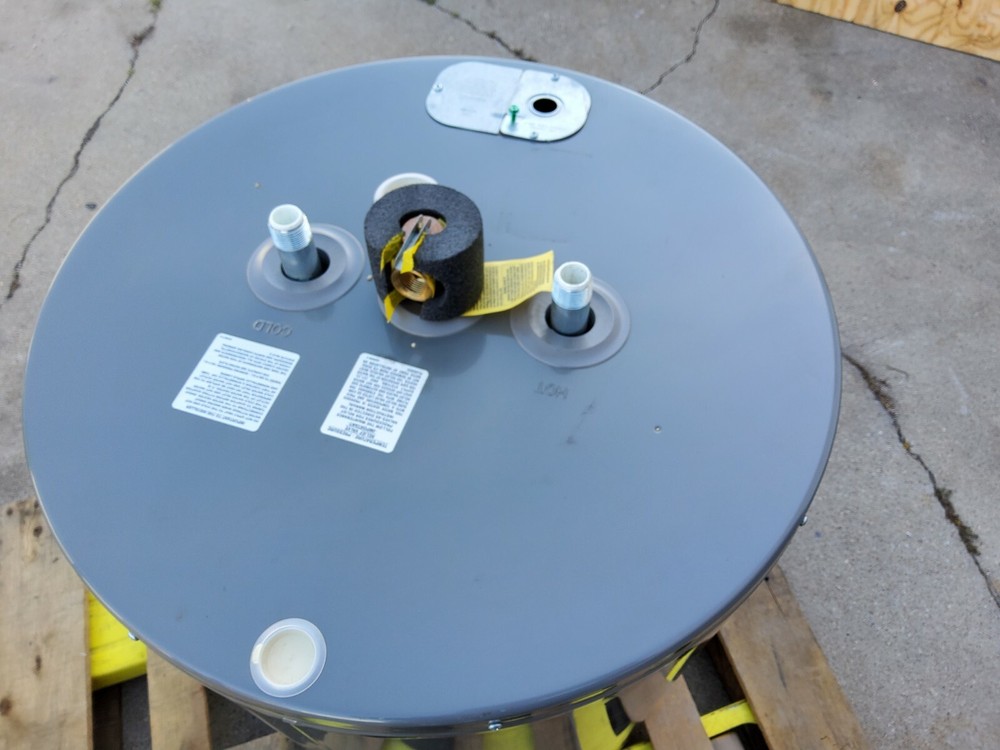 Rheem PROE28 28 Gallon 240V Short Residential Water Heater Dual Element 2 Wire