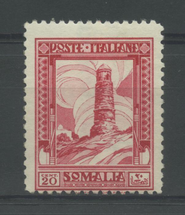COLONIES SOMALIA 1932 PICTORIAL 20C. 3 *