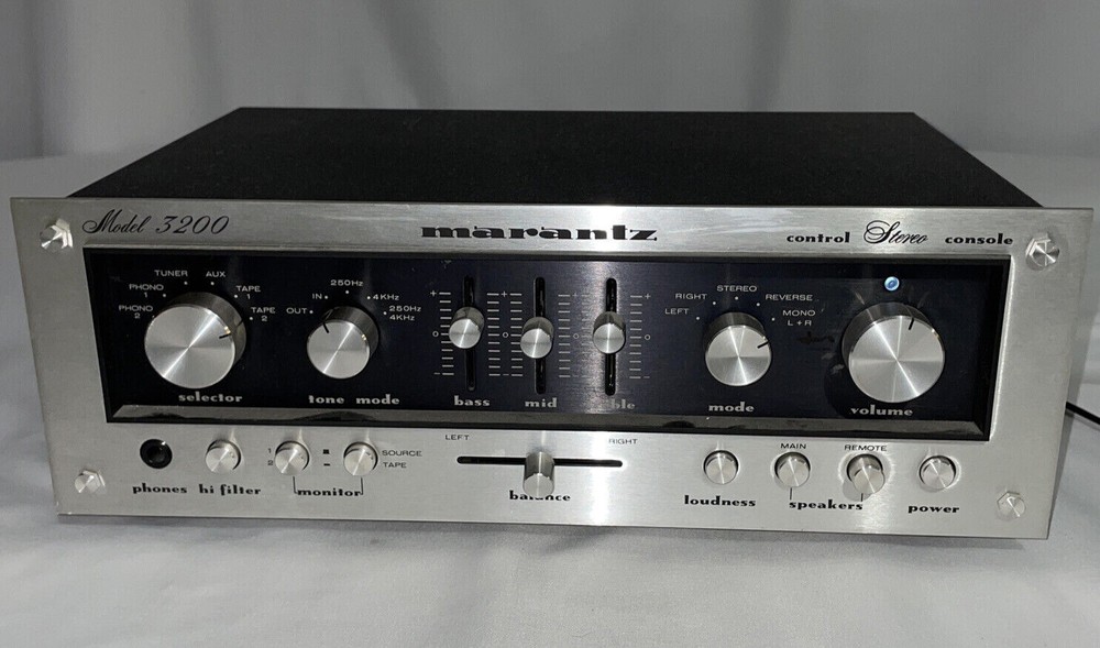 REPAIR SERVICE ESTIMATE For Marantz 3200 Stereo Amplifier Control Console