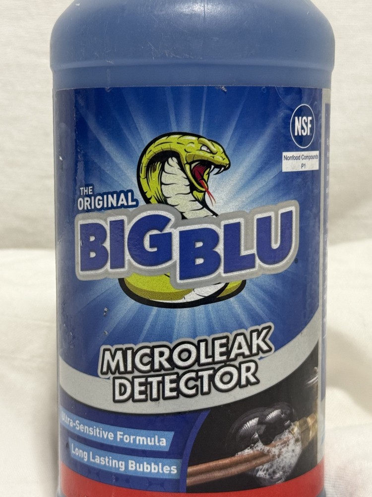 Viper Big Blu Micro Leak Detector Refrigerant Leak Finder 1 Quart