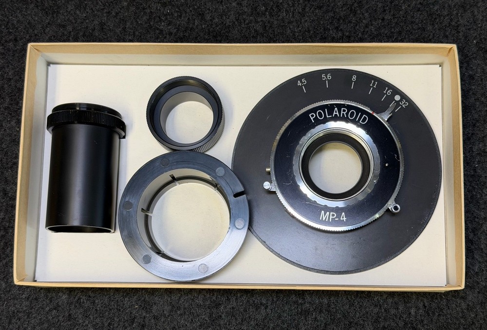Polaroid MP-4 Self-Cocking Shutter & Accessories/Attachments