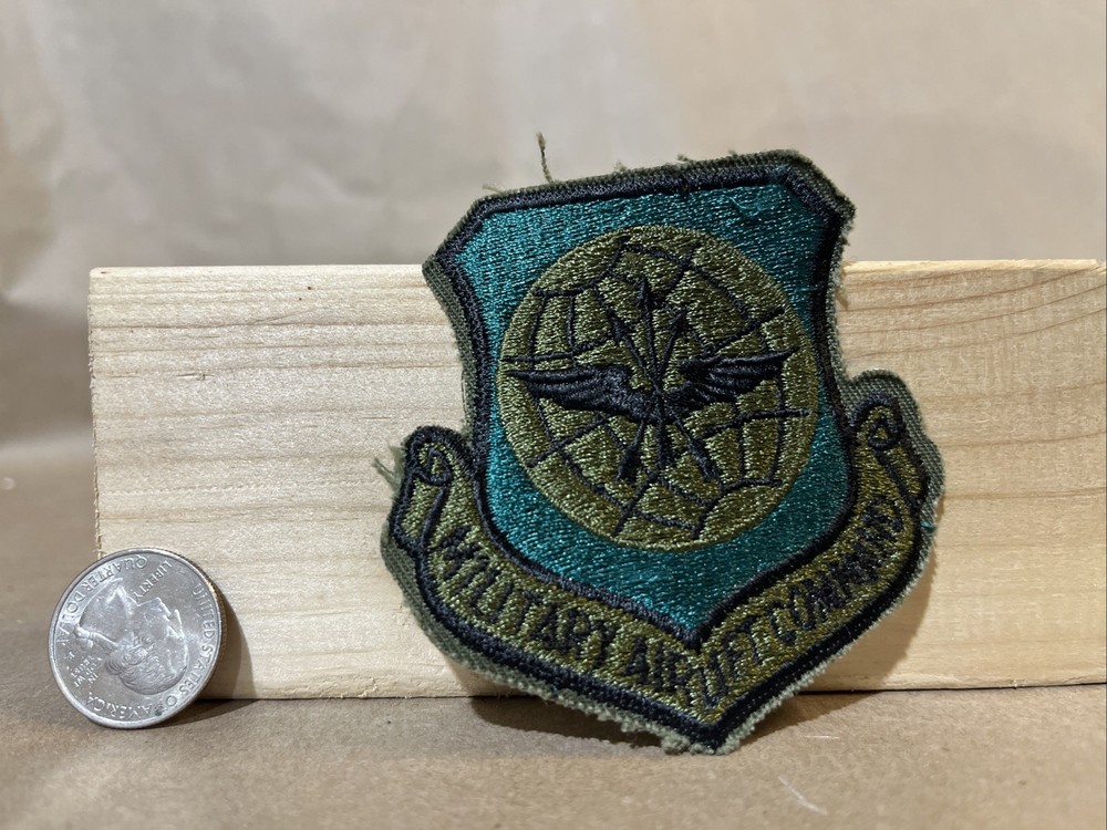 US Air Force Military Airlift Command Iron on Sew on Patch