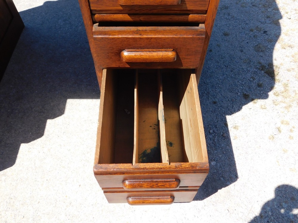 Oak "S" Roll Cylinder Roll Desk circa 1910