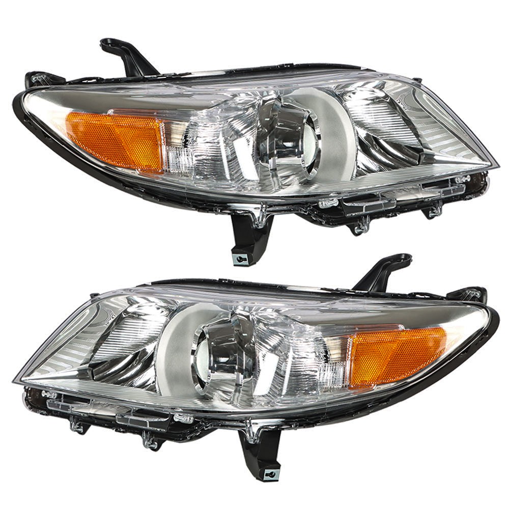 Headlight Assembly For Toyota Sienna 2011-2020 Halogen Replacement Left+Right