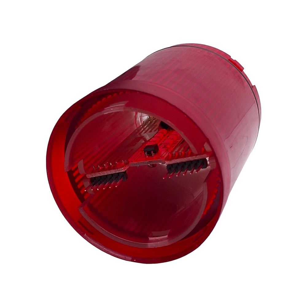Cutler-Hammer E26B2V2 LED Tower Stacklight, Red, Incandescent, 24VDC Lamp