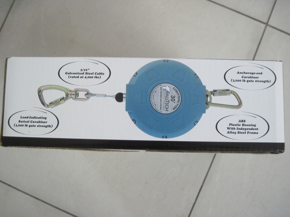 FallTech 727630, 30' Contractor Self Retracting Lifeline