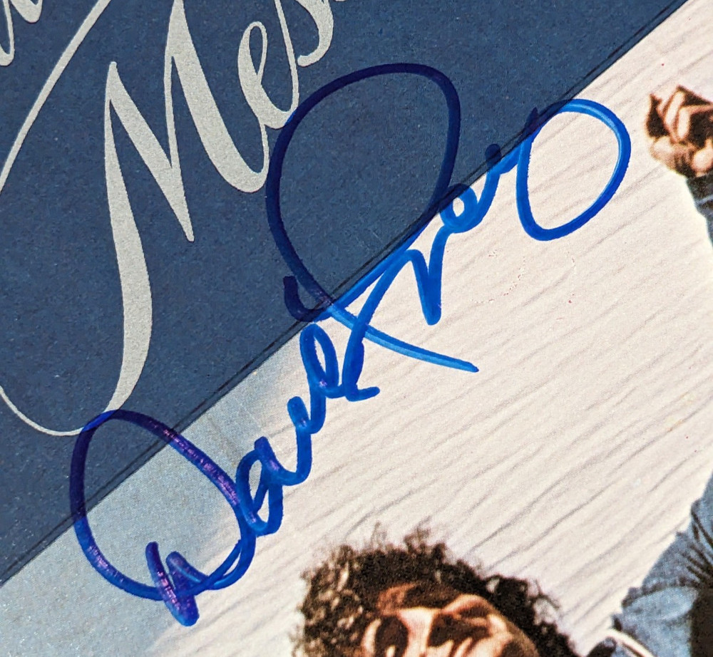 QUICKSILVER MESSENGER SERVICE signed RECORD LP Solid Silver FREIBERG & SEARS coa