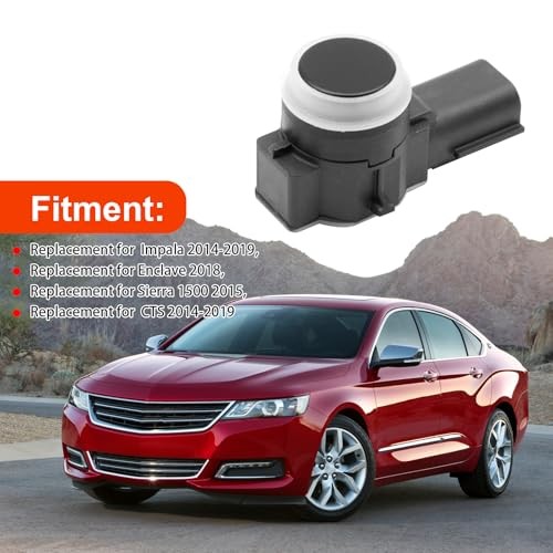 4Pcs 22998458 Parking Aid Sensor, Replacement for Chevy Impala 2014-2019