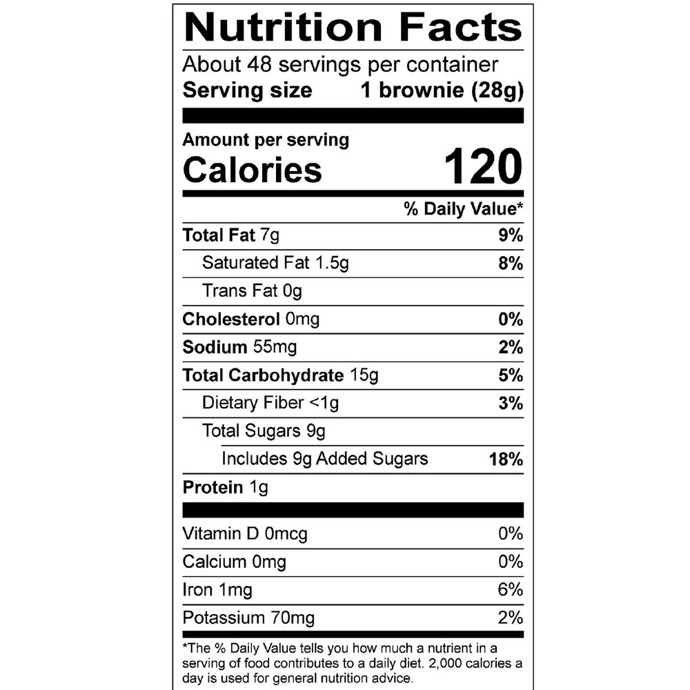 Two-Bite Brownies, 48-count