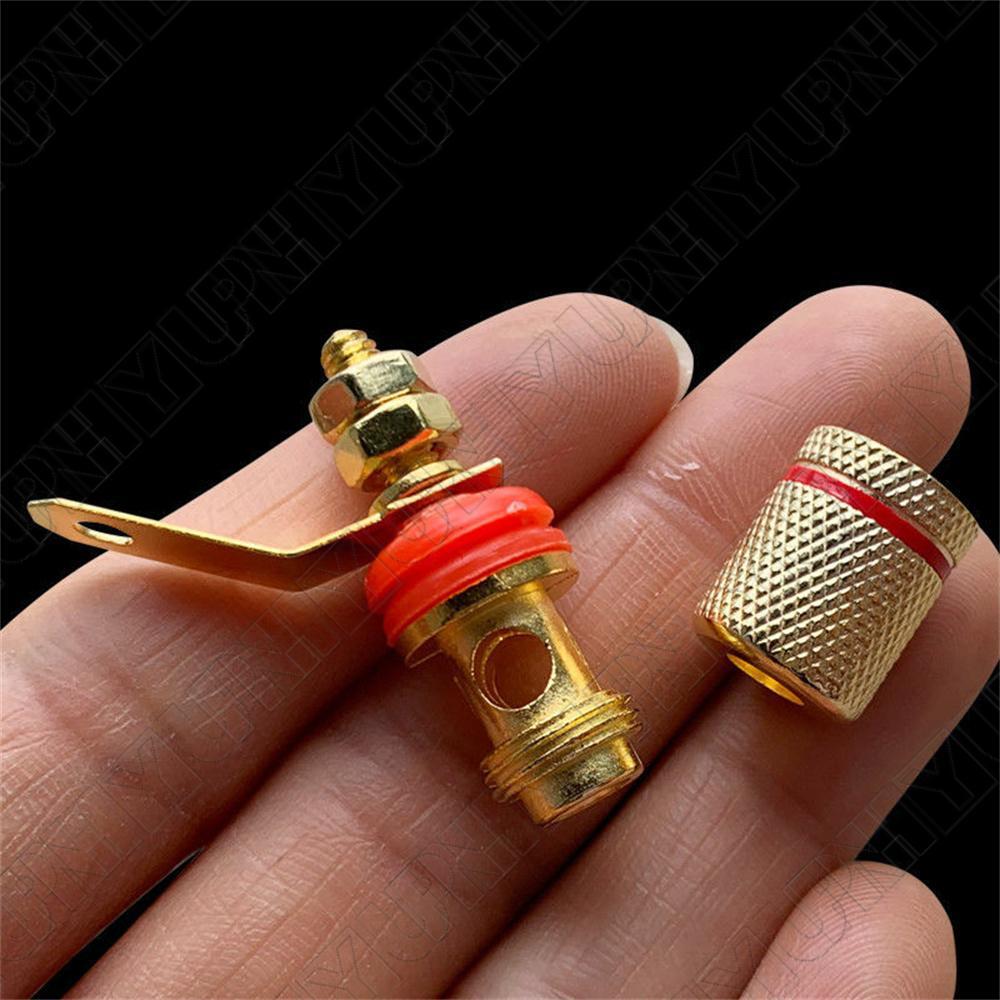 20 x Plug Connector 4mm Amplifier Speaker Terminal Binding Post Socket Connector