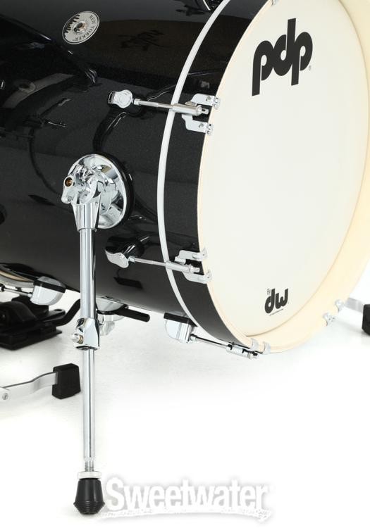 PDP New Yorker 4-piece Shell Pack - Black Onyx Sparkle