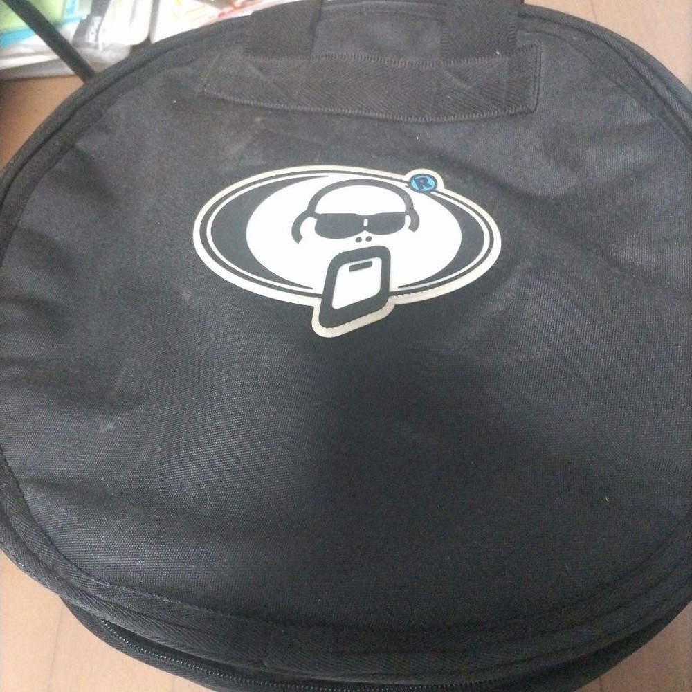 Pork Pie Snare Drum Blue with Mesh Snappy and Soft Case