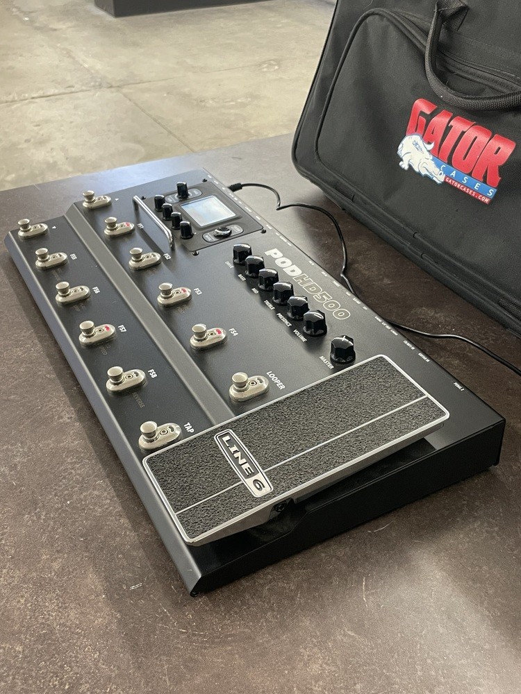 Line 6 POD HD500 Multi-Effects Guitar Pedal Processor – Working Condition