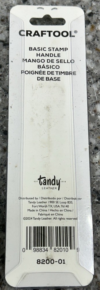 Spring Loaded Stamp Handle 8200-01 by Tandy Leather