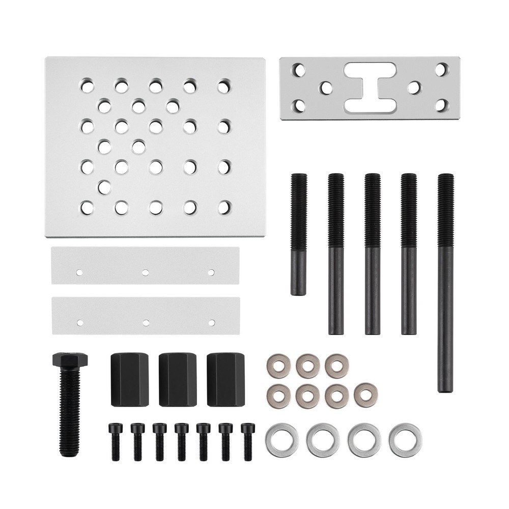 Universal Drill Press Support Block Plate Tool Set Kit, 30 Ton – Bearing and