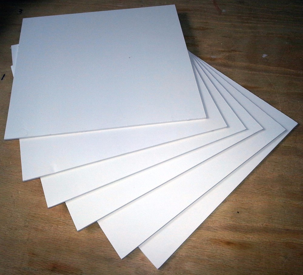 3MM WHITE 1/8" SINTRA / CELTEC PVC FOAM BOARD PLASTIC