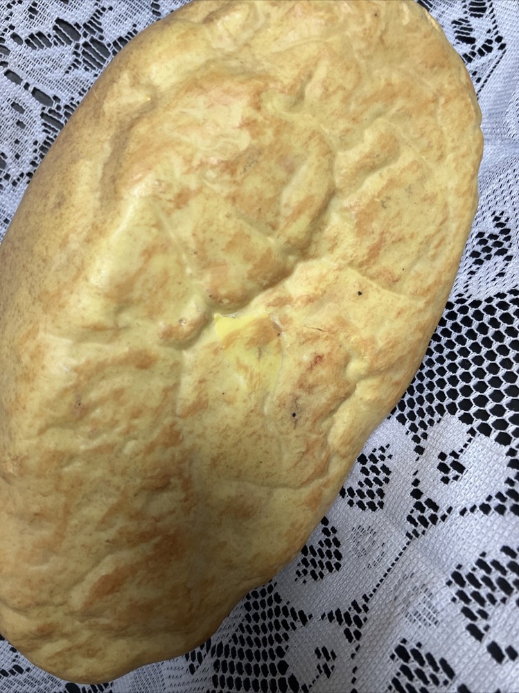 Fake Bread Loaf Food Realistic Display Prop Rustic Bakery